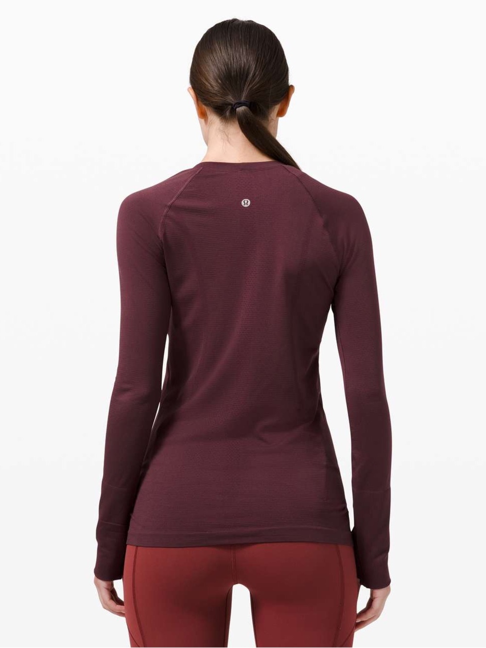 Lululemon Swiftly Tech Long Sleeve 2.0 Cassis / Cassis Size 8